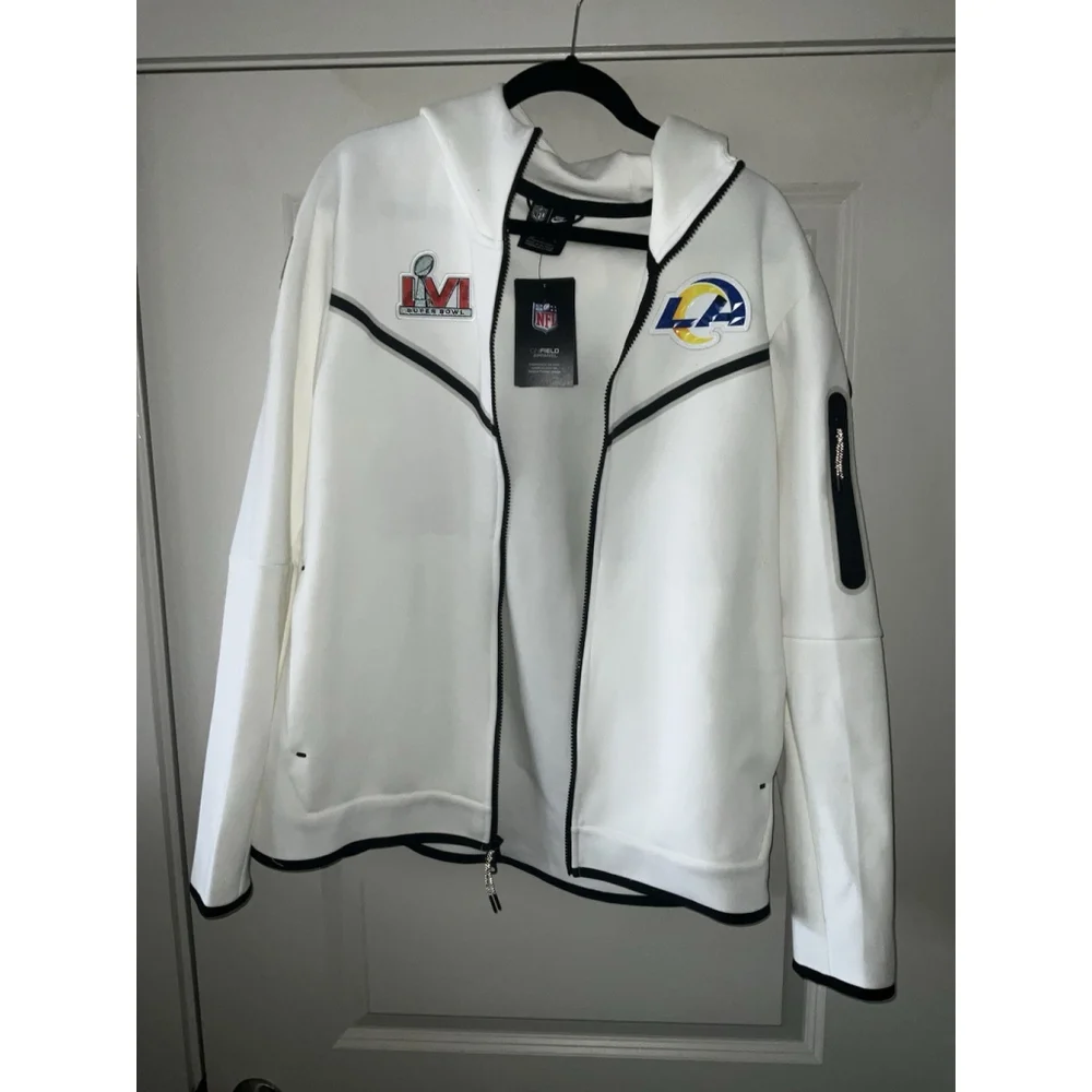 Los Angeles Rams Nike Super Bowl LVI Bound Diamond Collection Full-Zip Jacket